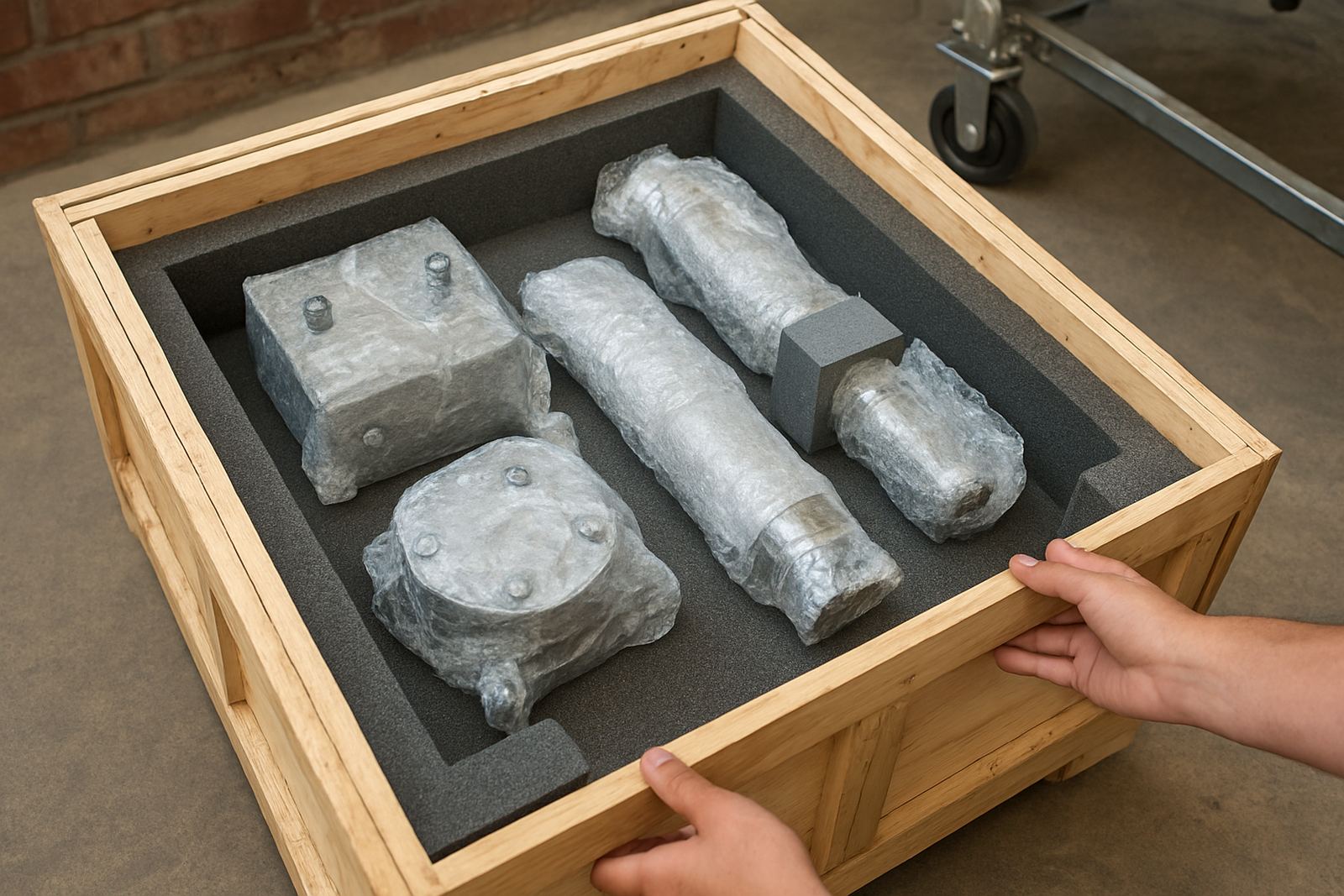 Couriering Parts Safely